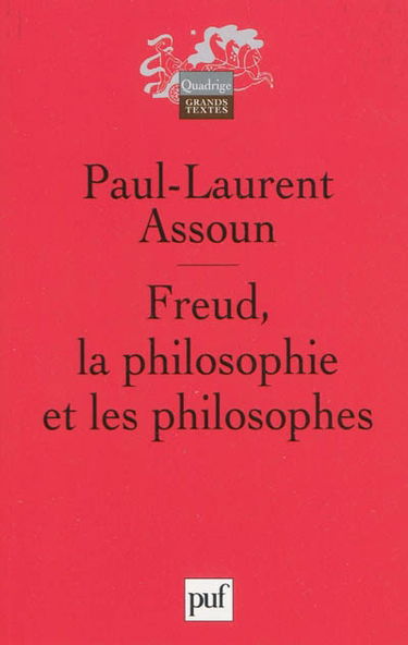 Freud, la philosophie et les philosophes