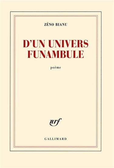 D'un univers funambule : poème