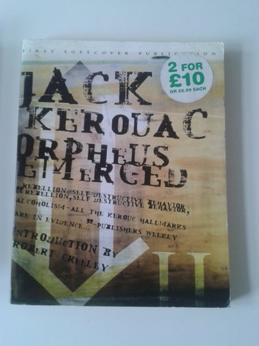 Couverture de Orpheus Emerged par Jack Kerouac