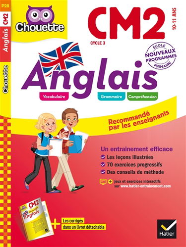 Anglais CM2 cycle 3, 10-11 ans