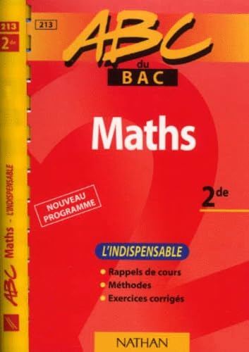 ABC maths, seconde