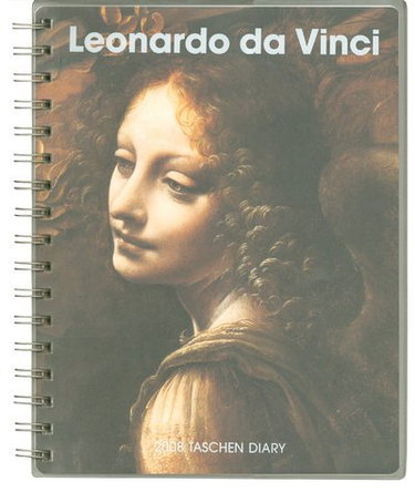 Couverture de Leonardo Da Vinci 2008 Diary par Inc. Taschen America
