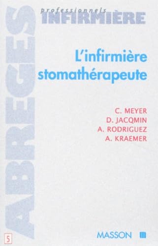 L'infirmière stomathérapeute