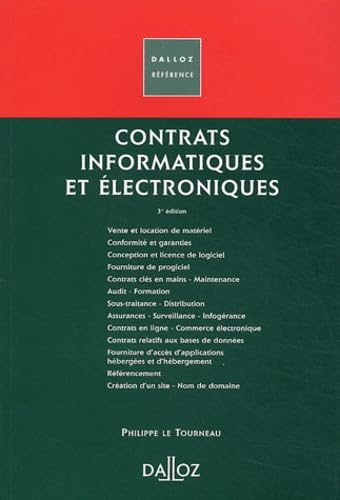 Contrats informatiques et électroniques