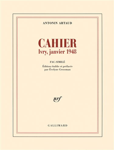 Cahier, Ivry, janvier 1948 : fac-similé