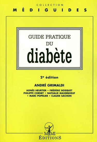 Couverture de Guide pratique du diabète