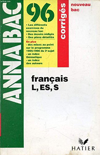Francais Premiere L/Es/S Corrige
