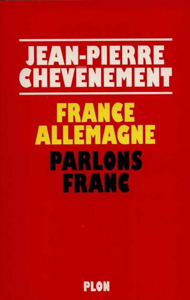 France-Allemagne, parlons franc