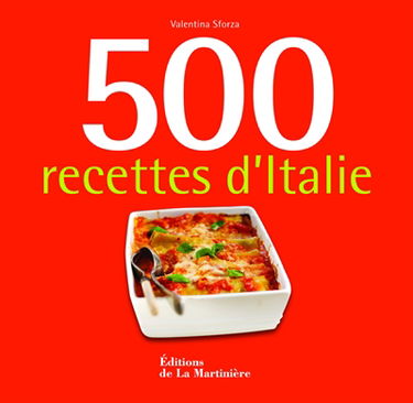 500 recettes d'Italie