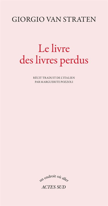 Le livre des livres perdus