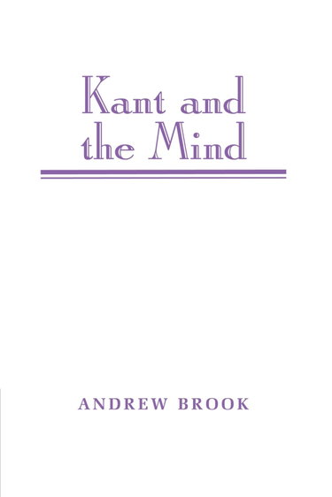 Couverture de Kant and the Mind
