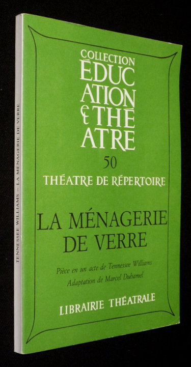 Couverture de La Ménagerie de verre par Tennessee Williams