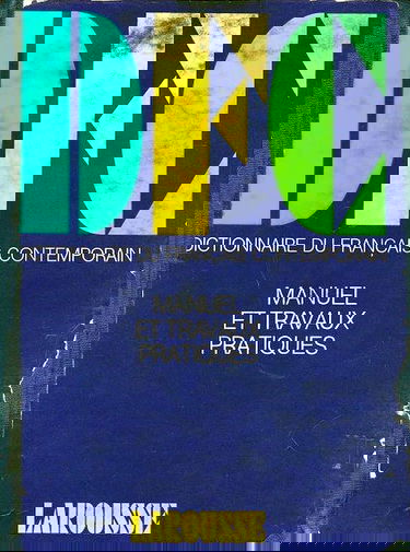 Dictionnaire du français contemporain : manuel et travaux pratiques pour l'enseignement de la langue