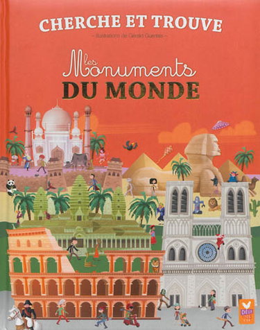 Couverture de Les monuments du monde par Gérald Guerlais