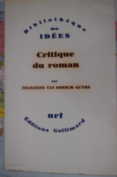 Couverture de Critique Du Roman: Essai Sur "La Modification De Michel Butor [Biblioteque Des Idees]