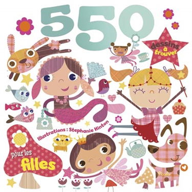 550 dessins à trouver pour les filles