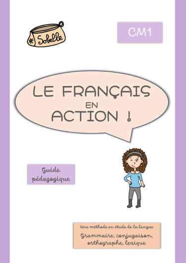 Couverture de Le français en action !: Guide pédagogique CM1