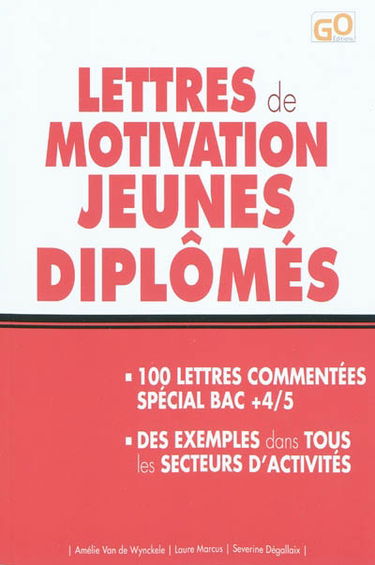 Lettres de motivation jeunes diplômés