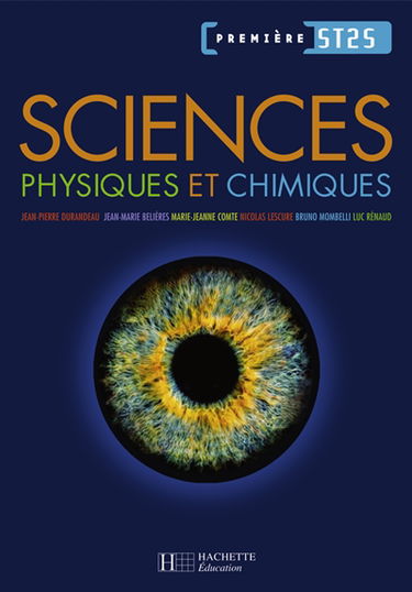 Sciences physiques et chimiques première ST2S