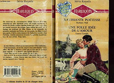 RAVISSANTE POETESSE SUIVI D'UNE FOLLE IDEE DE L'AMOUR (THE CELEBRATED MISS NEVILLE - THE BLACK PEARL)