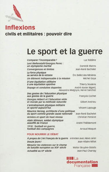 Inflexions, n° 19. Le sport et la guerre