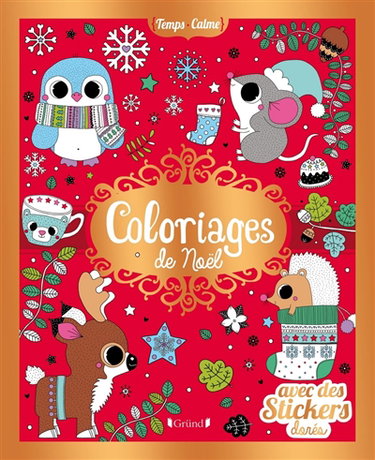 Couverture de Coloriages de Noël