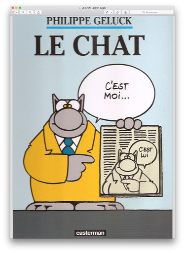 LE CHAT - PHILIPPE GELUCK