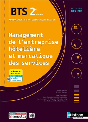 Management de l'entreprise hôtelière et mercatique des services, BTS management en hôtellerie-restauration 2e année