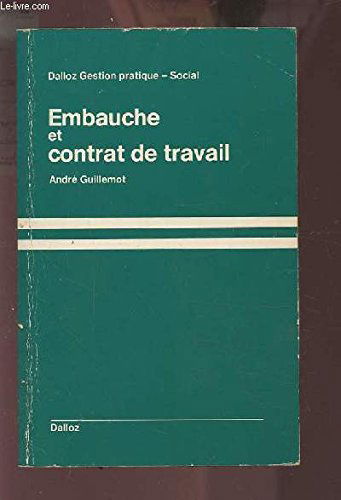 Embauche et contrat de travail