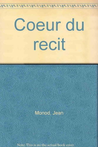 Couverture de Coeur du recit