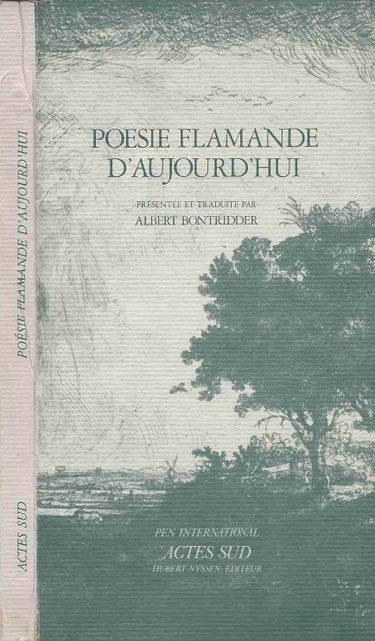 Couverture de Poésie flamande d'aujourd'hui : trente-cinq poètes flamands contemporains