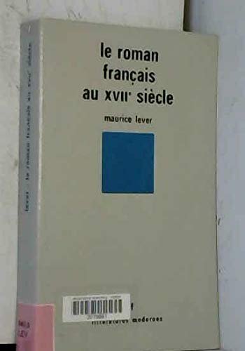 Le Roman français au 17e siècle