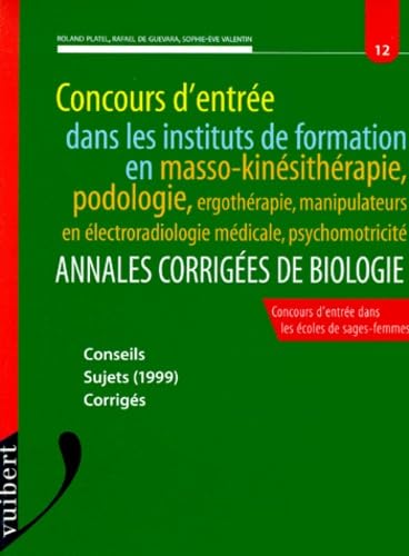 Concours d'entrée dans les instituts de formation en masso-kinésithérapie