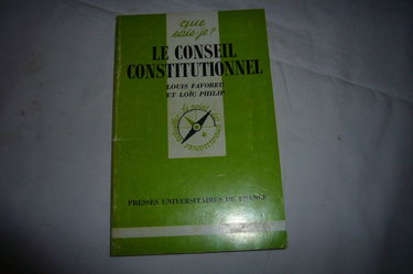 Le conseil constitutionnel, 6e édition