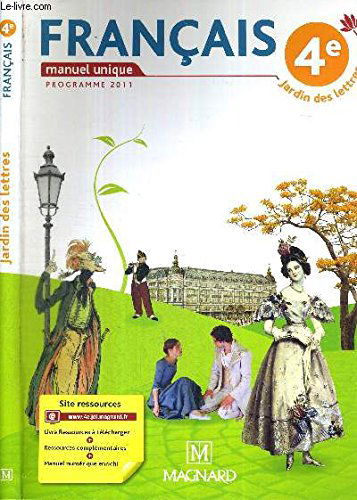 ** jardin des lettres quatrième ** specimen