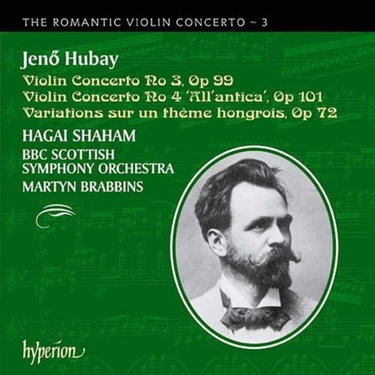 Couverture de Hubay - Concertos pour violon 3 & 4