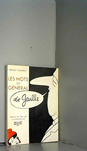 Couverture de Les mots du général de gaulle