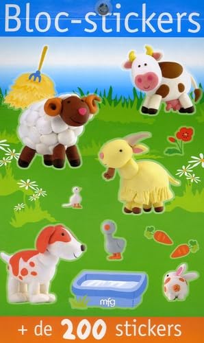 Bloc-stickers: Animaux de la forêt