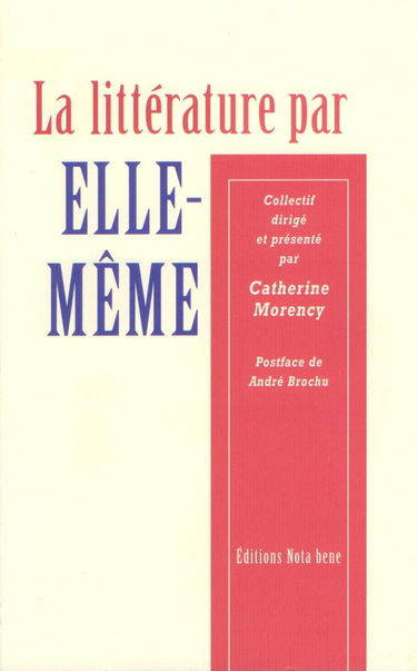 La littérature par elle-même