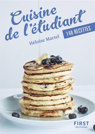 Couverture de Cuisine de l'étudiant : 140 recettes par Héloïse Martel