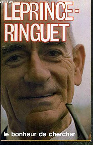 Couverture de Louis leprince-ringuet de l'académie française.