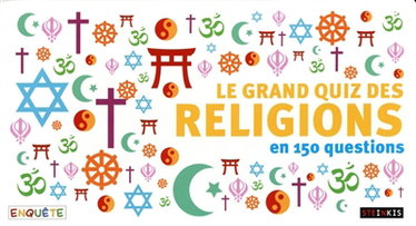 Couverture de Le grand quiz des religions : en 150 questions par Laureen Bouyssou