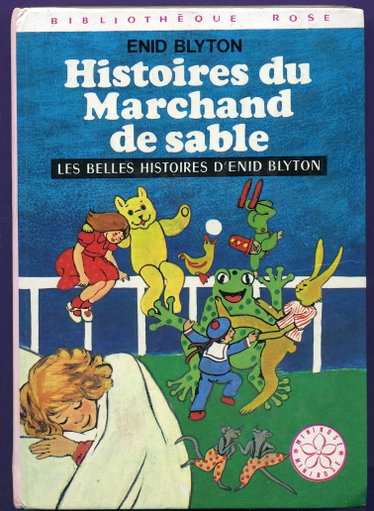 Couverture de Histoires du marchand de sable (Bibliothèque rose)