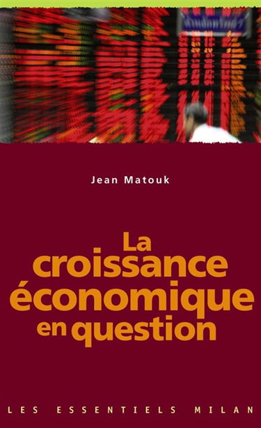 La croissance économique en question
