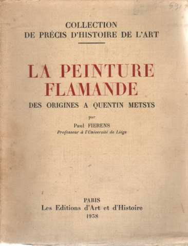 La peinture flamande des origines à quentin metsys