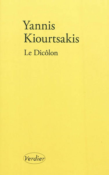 Le Dicôlon : une histoire grecque