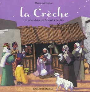 La crèche : un calendrier de l'Avent à déplier