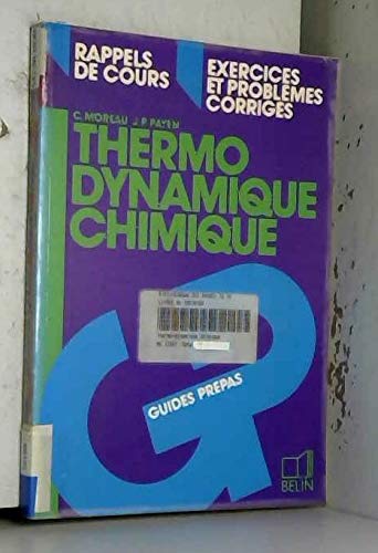 Thermodynamique chimique