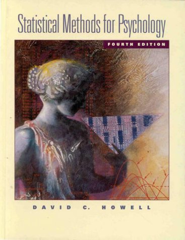 Couverture de Statistical Methods for Psychology