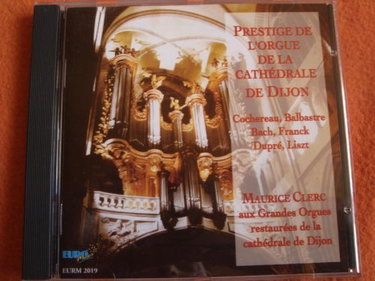 Couverture de Prestige de l Orgue de la Cath